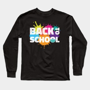 Back to school teacher and student Long Sleeve T-Shirt